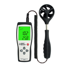 Digital Wind Speed Meter anemometer Gauge Air wind Velocit y meter 45m/s with Temperature Measuring Data Hold